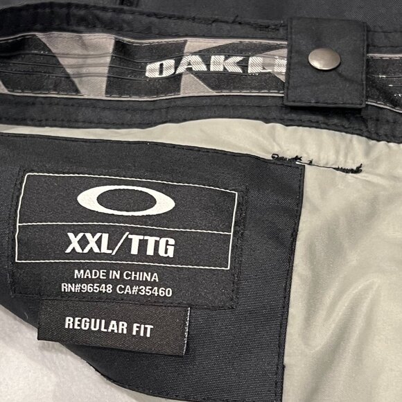 Oakley Men's Vented Snowboard Pants, Black, XXL Reg - Picture 3 of 12